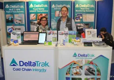Mieke Claessens and Gerrit van Tilborg from Delta Trak.